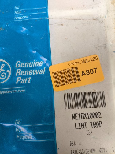 We18x10002 misc parts - we18x10002,